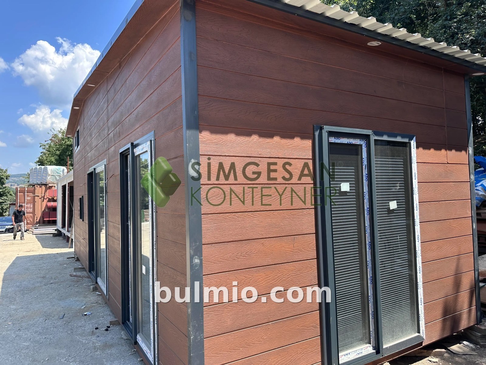 350×900 Loft Tiny House – Ahşap Görünümlü