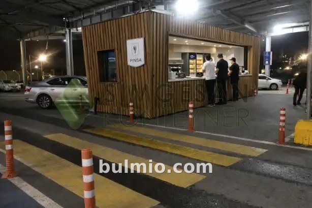 300×700 Cafe Konteyneri – 21 m²