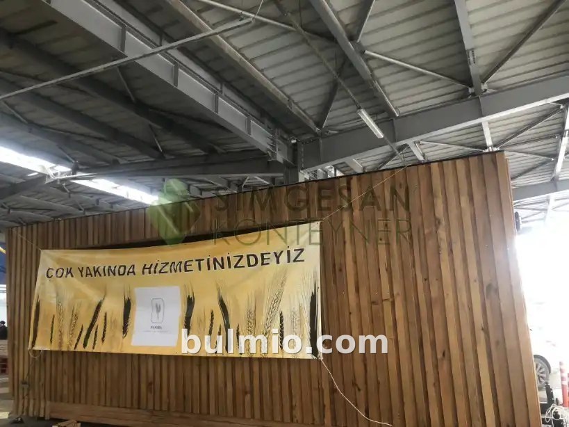 300×700 Cafe Konteyneri – 21 m²